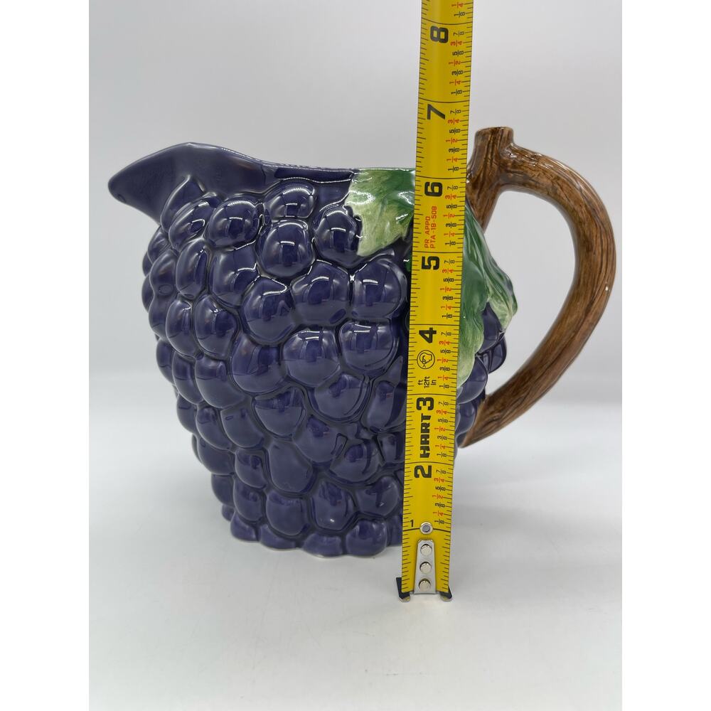 Garden Ridge Grapes Pitcher - Picture 6 of 6